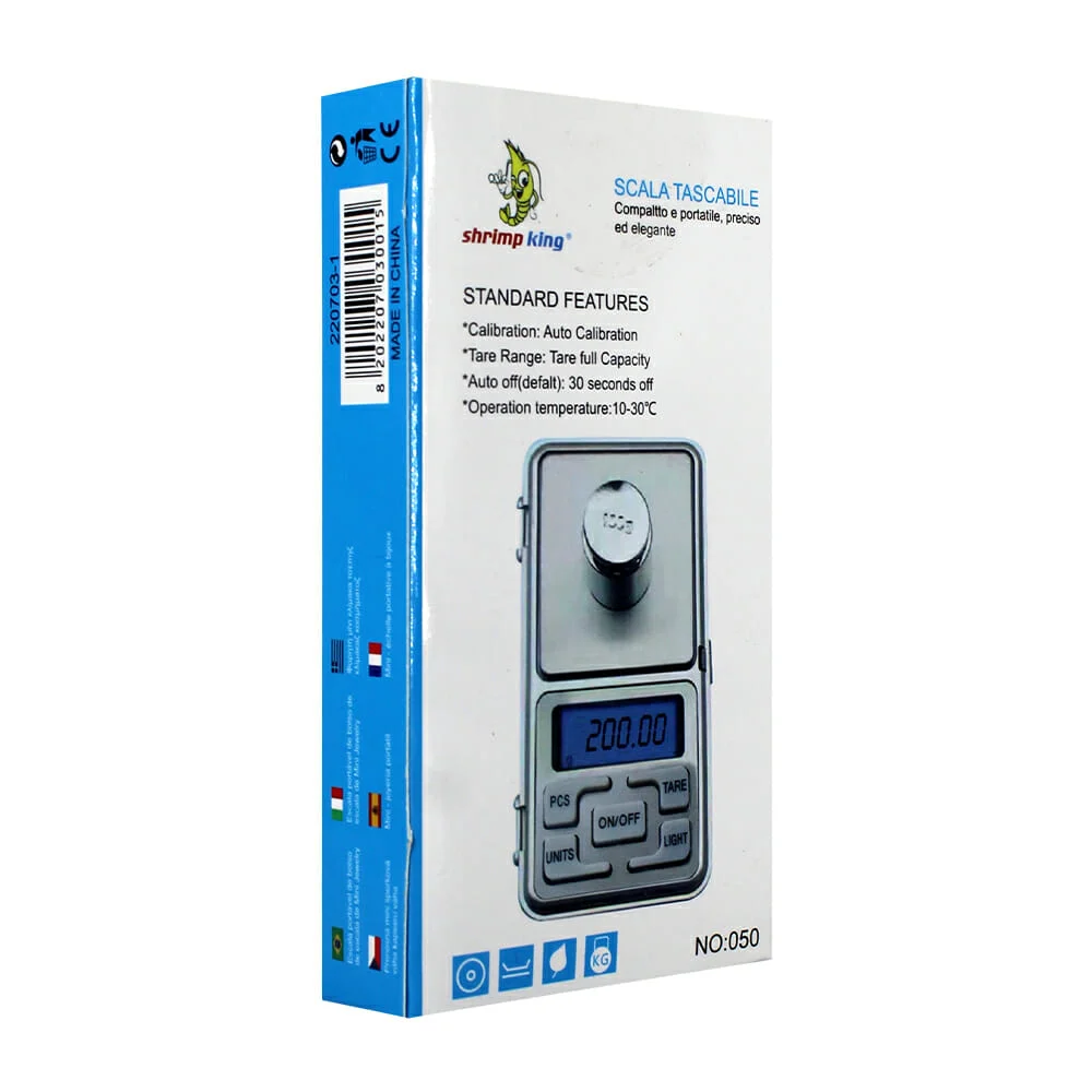 Báscula gramera digital de bolsillo multifuncional de 50g a 1kg / poc…