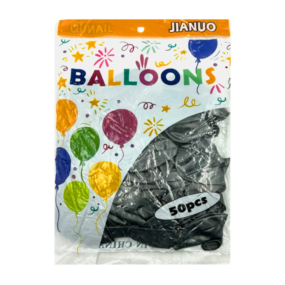 Paquete con 50 globos lisos tianshuoyiliao - jianuo de látex, varieda…