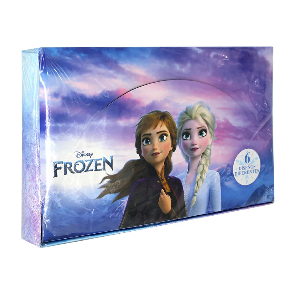 Caja con 60 sellos de tinta diseño de frozen, variedad de diseños y c…