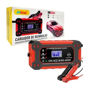 Cargador de pulso inteligente para carro, bateria o motocicletas / q-…