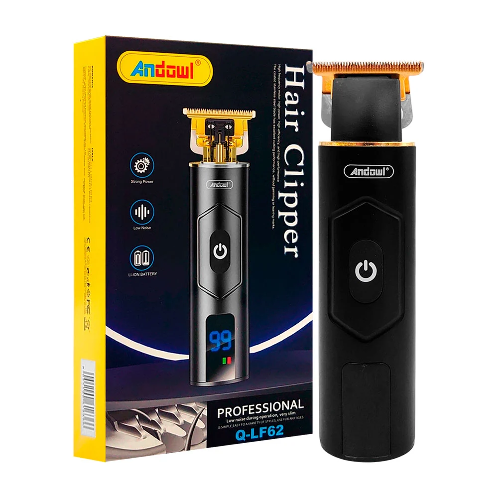 Rasuradora recargable con pantalla led + accesorios / hair clipper / …