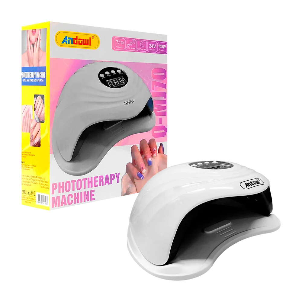 Lámpara uv para uñas pantalla led con temporizador / máquina fototera…