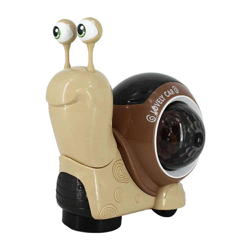 Caracol móvil de juguete con luz y sonido, variedad de colores / rs-9…