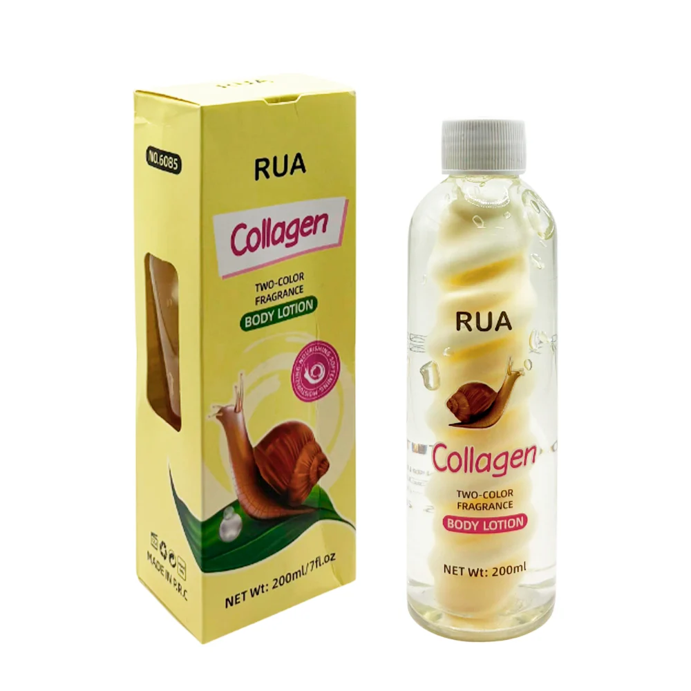 Loción corporal rua con extracto de colágeno y baba de caracol, 200ml…