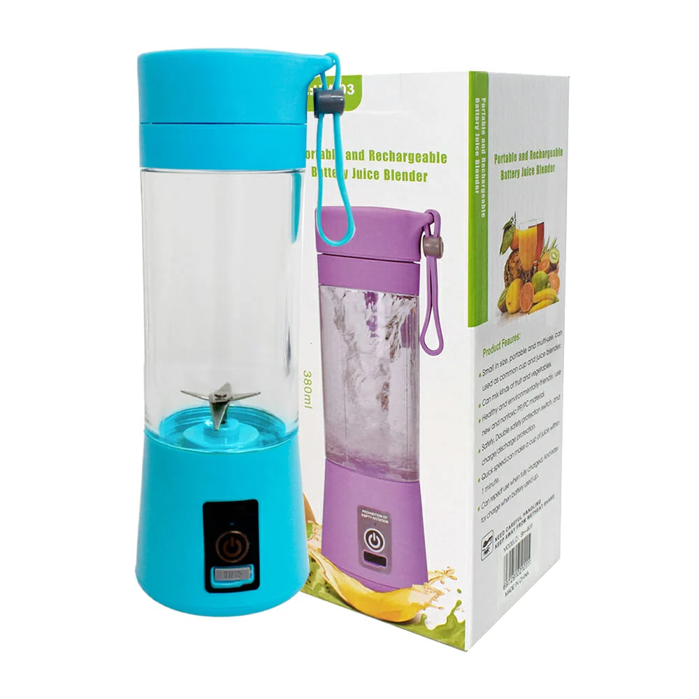 Mini vaso licuadora portátil recargable 380ml, variedad de colores / …