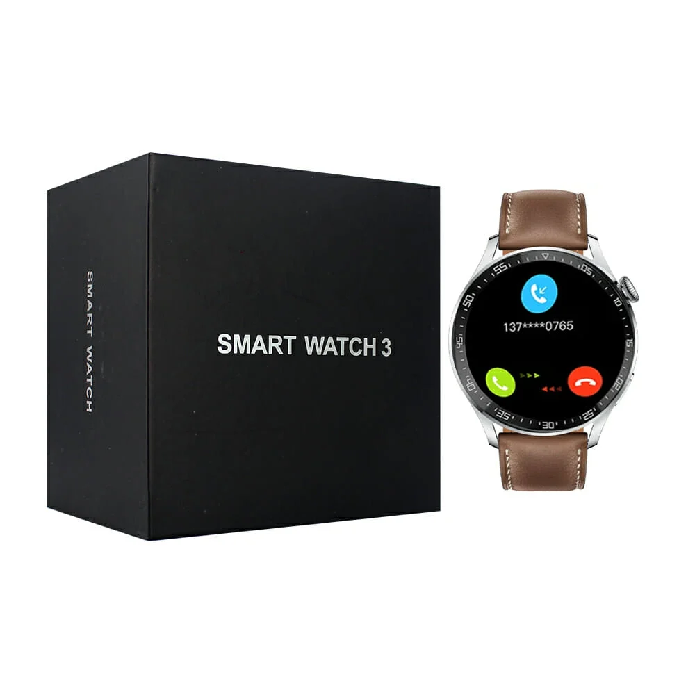 Smart watch redondo táctil con 2 juegos de correas intercambiales y c…