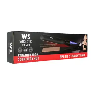 Plancha alaciadora sonar o wing star con luz led y seguro de mano par…
