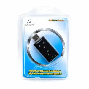 Adaptador de tarjeta sonora a usb 2.0, 7.1 canales audio 3d para pc /…