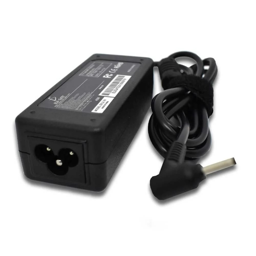 Cargador de punta delgada para laptop, compatible con Samsung 40w / s…