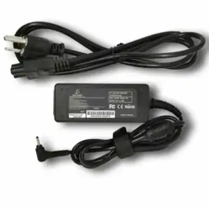 Cargado de punta delgada para laptop, compatible con Samsung 40w / sx…