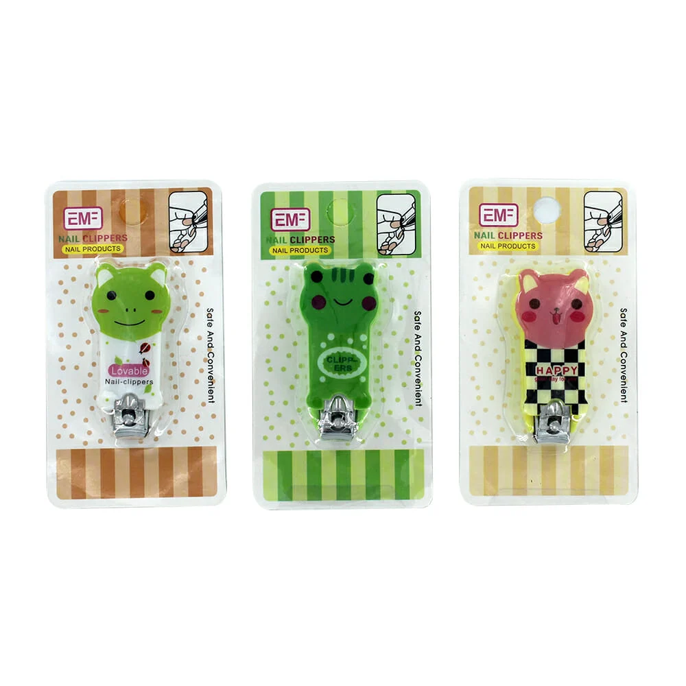 1pza Cortauñas metálico con diseño de animales, variedad de diseños /…