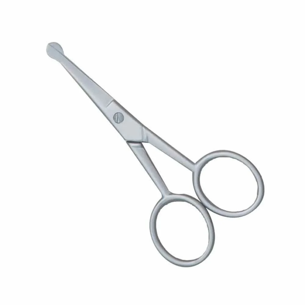 1pza Tijeras metálicas para el vello de la nariz / jls1-2004 / 170029