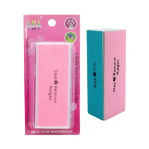 1pza Lima profesional step 4 en 1, variedad de colores / man fei / t1…