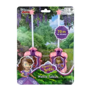 Radio walkie talkie para niña, variedad de personajes t362403