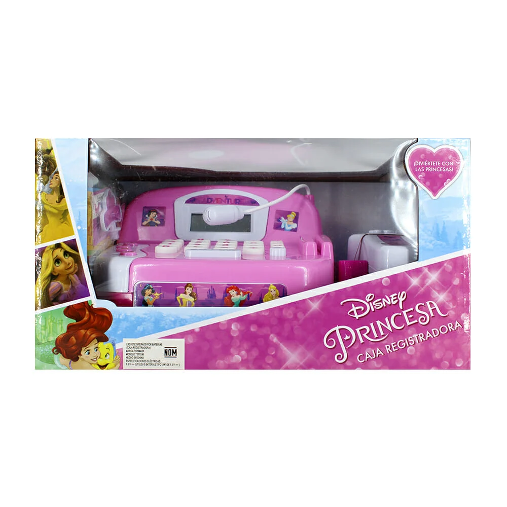 Caja registradora de juguete con sonido y diseño de las princesas de …