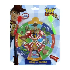 Juego tiro al blanco toy story, diana + dardos / t372266