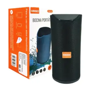Bocina bluetooth portable en forma de cilíndro, variedad de colores /…