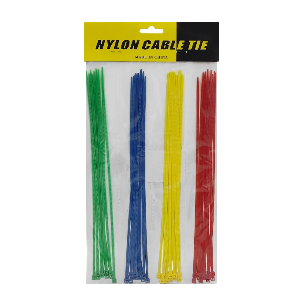 Paquete con 48 cinchos de 26cm en cuatro colores diferentes, surtido …