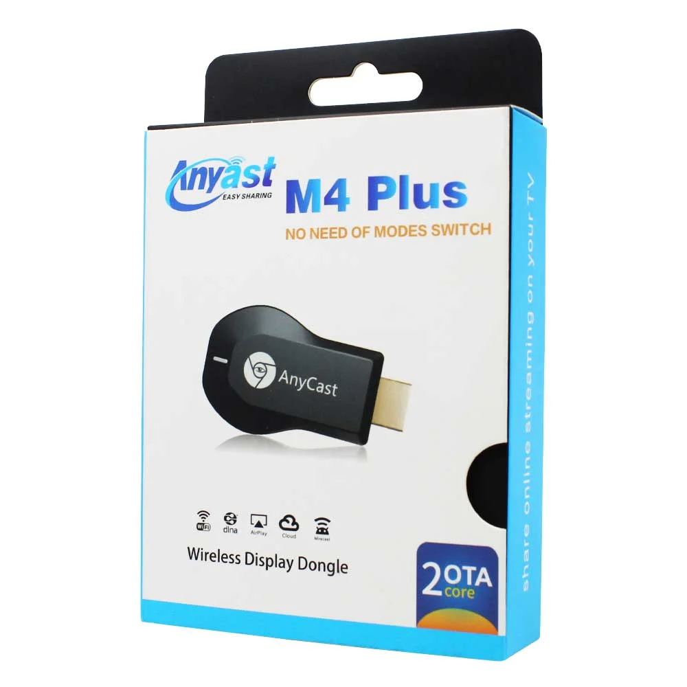 Receptor de pantalla inalámbrico any cast m4 plus con conexión hdmi y…