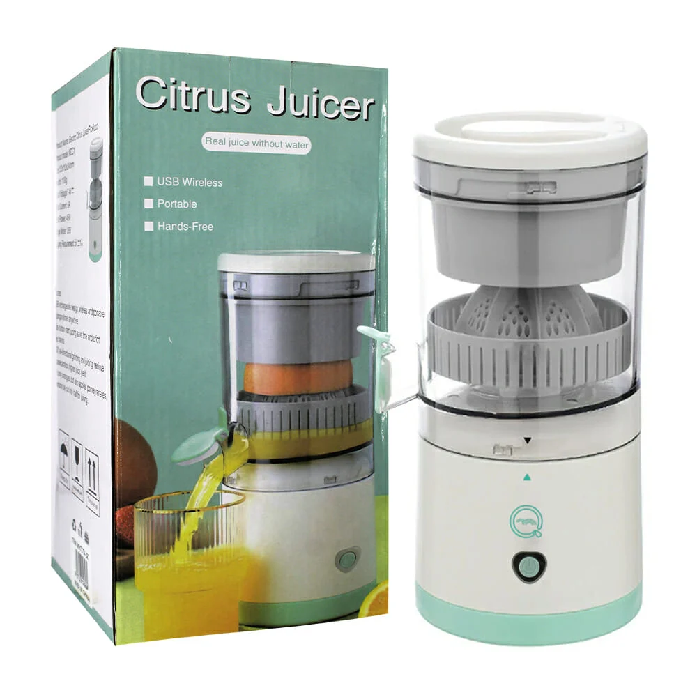 Exprimidor eléctrico recargable citrus juicer para extraer jugo de cí…