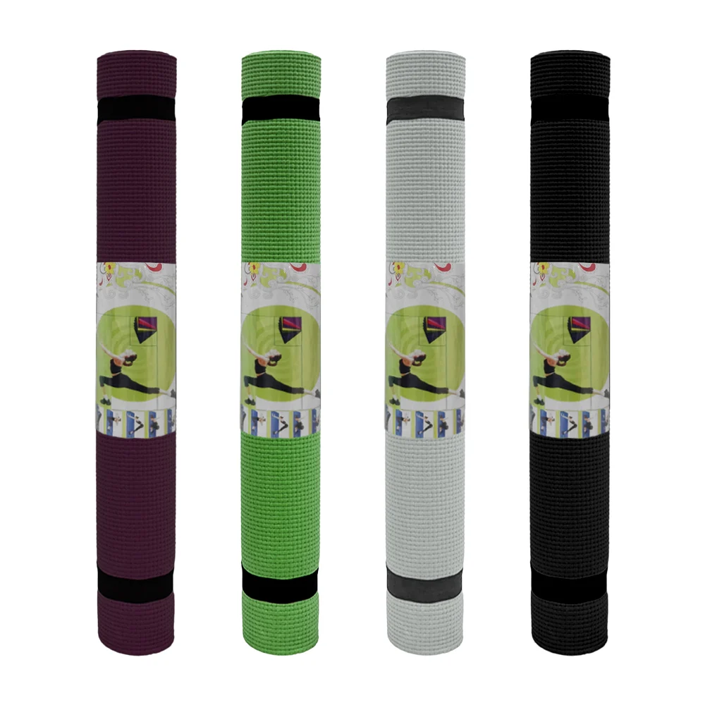 Tapete para yoga, elásticos sujetadores, 90 cm de ancho, variedad de …
