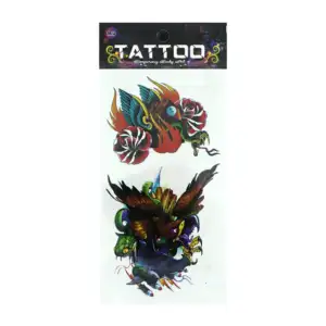1pza Planilla con tatuaje temporal, variedad de diseños / tattoo / tz…