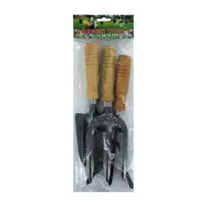 Blíster con 3 herramientas medianas para jardín / garden tools / ute9…