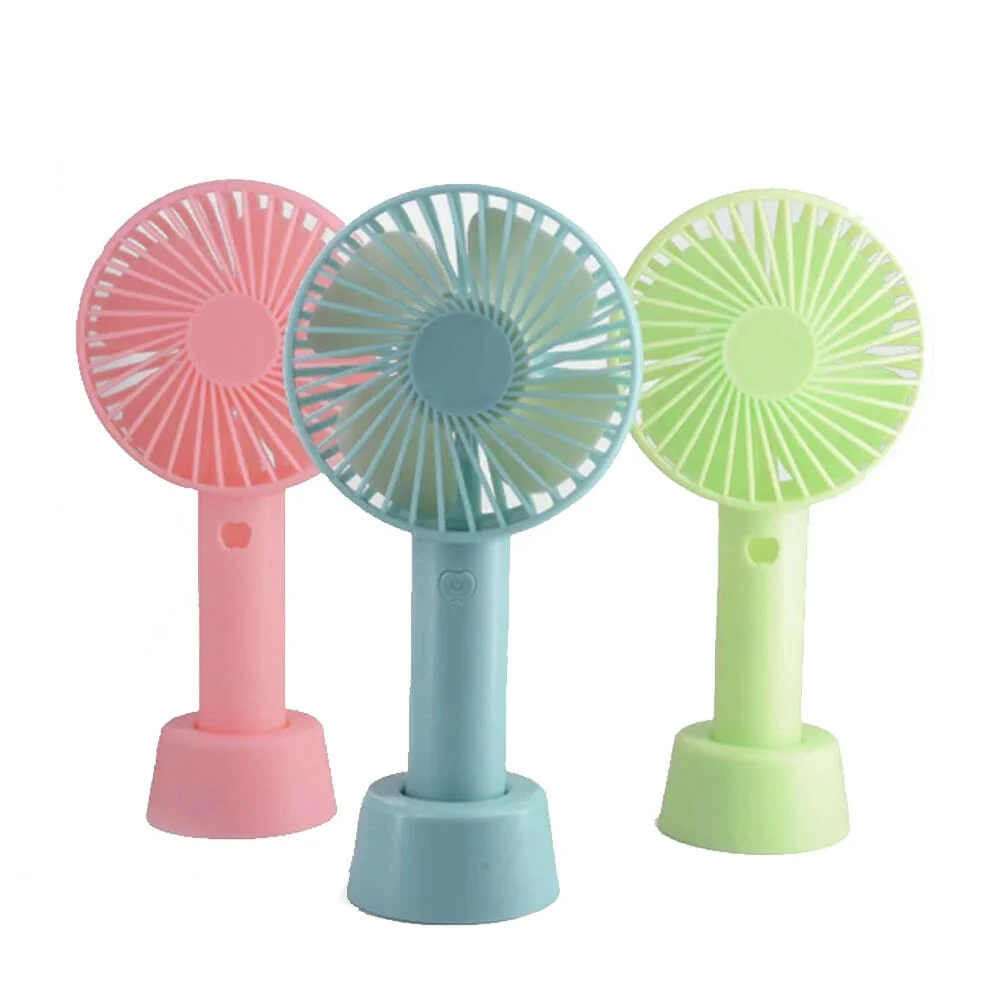Ventilador recargable portátil de 3 velocidades, variedad de colores …