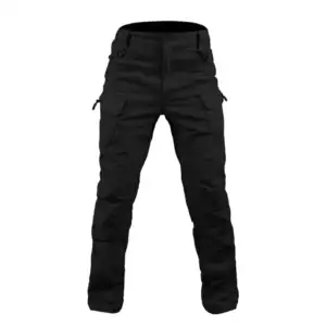Pantalón táctico con múltiples bolsillos, tela ligera, variedad de  t…