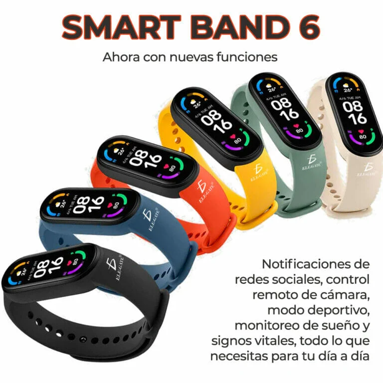 Smart watch digital a prueba de agua wch.m6