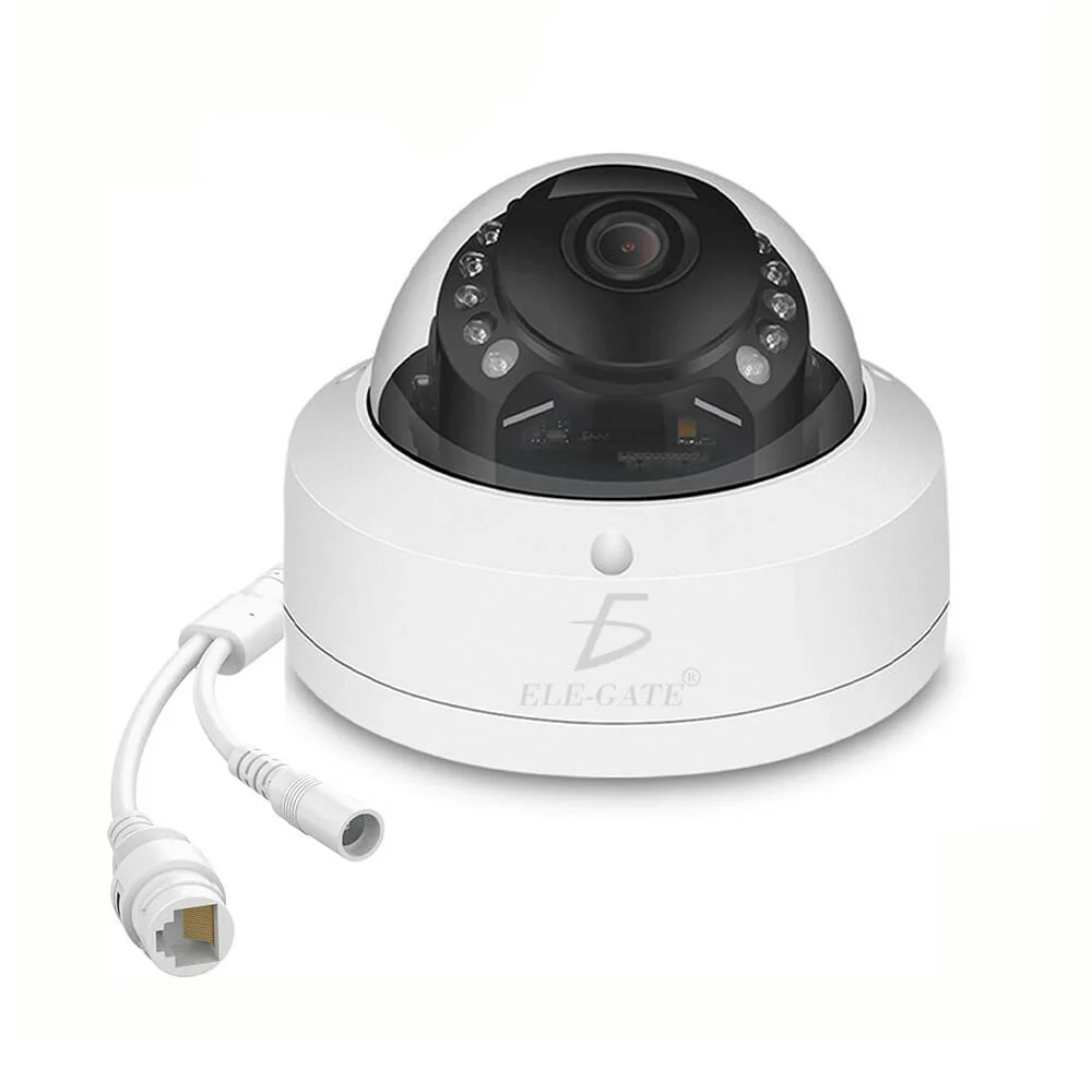 Cámara fija tipo domo con visión nocturna y resolución de 4.0 megapíx…