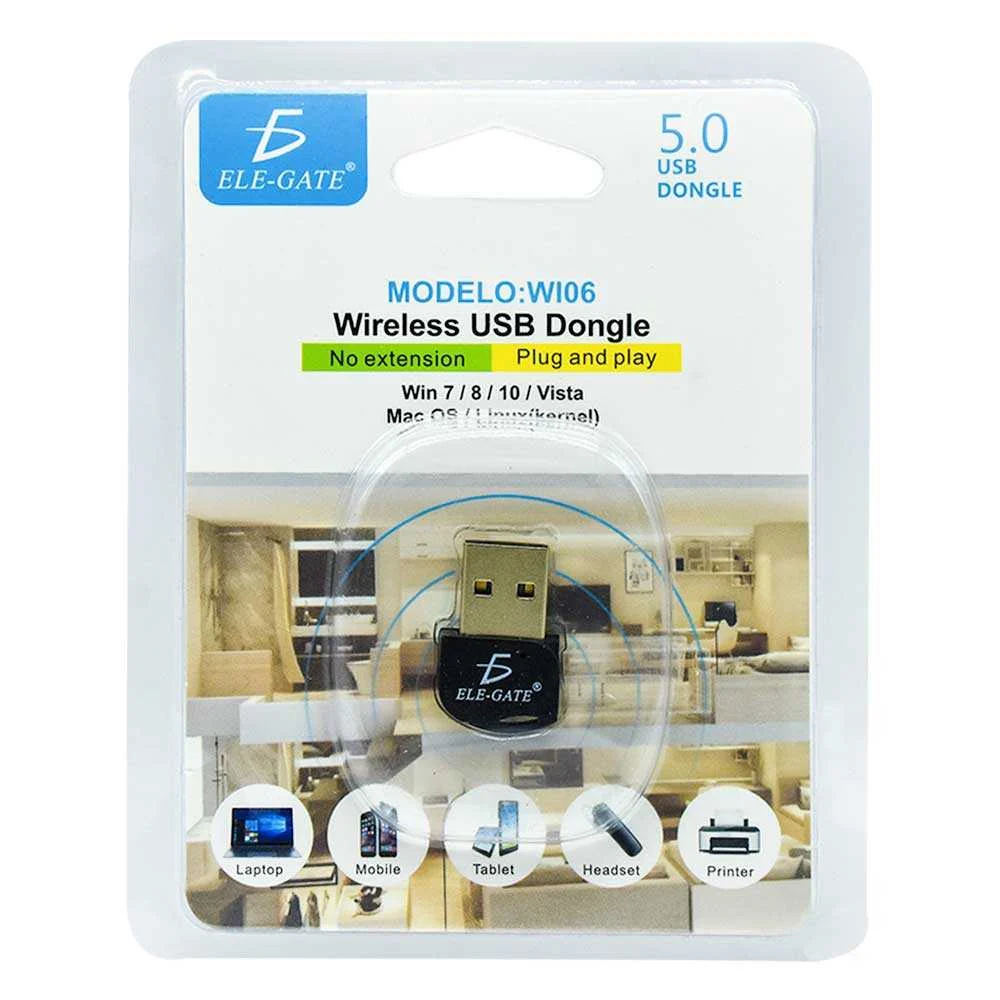 Mini adaptador bluetooth 5.0 con entrada usb 3.0 para compurtadora / …
