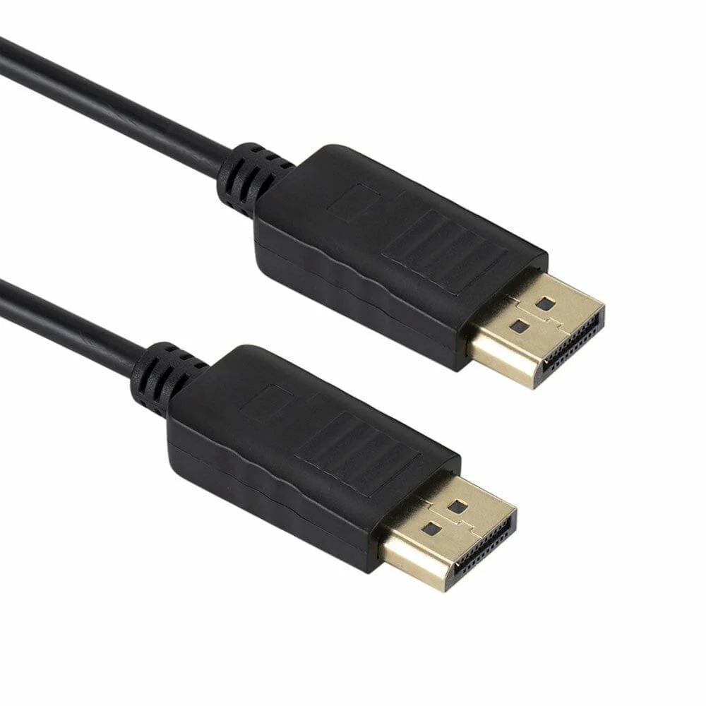 Cable con entrada y salida displayport macho 1.8m / wi.137