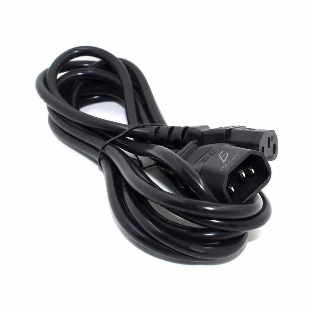 Cable Extensión Trifasico De Corriente Macho Hembra Cpu