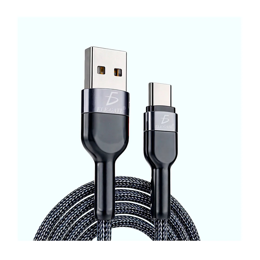 Cable de cordon trenzado de 1 metro con entradas usb a tipo c / wi.18…