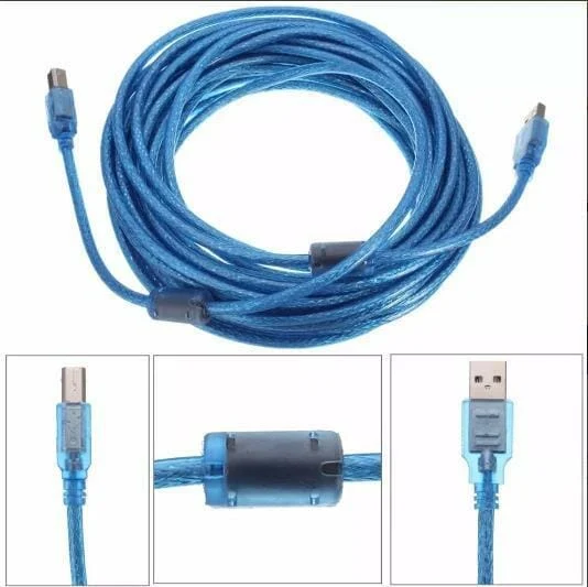 Cable Usb A B Macho 3m Impresora Escaner Multifuncional