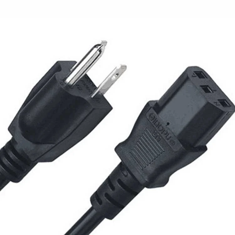 1pza Cable trifásico para alimentación de cpu, monitor o fuente de po…