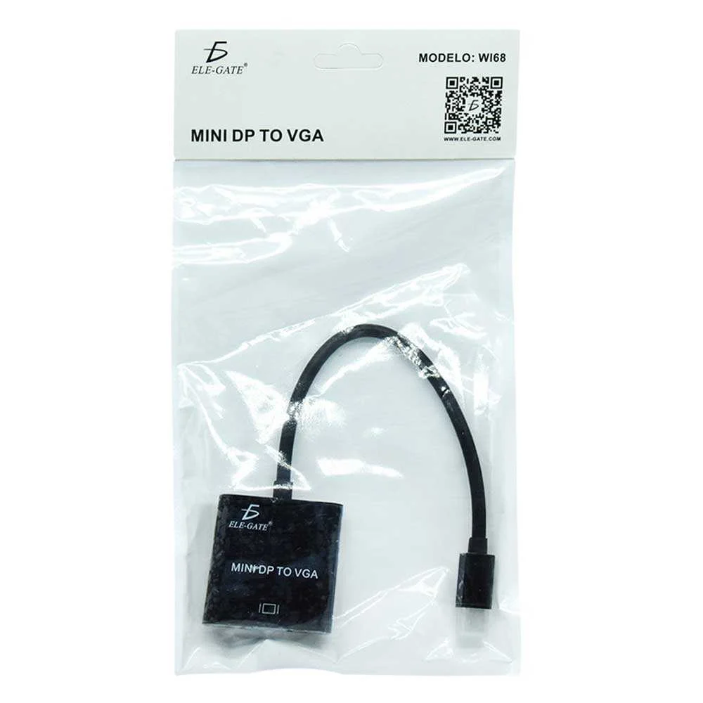 Cable adaptador convertidor display port a puerto vga / wi.70