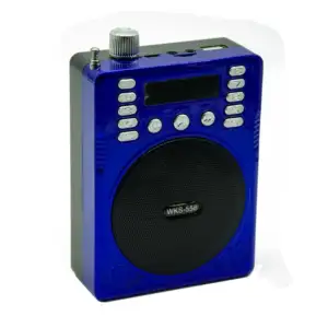 Megáfono radio buytiti con ranuras para sd y usb, variedad de colores…