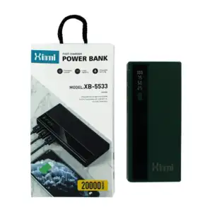 Power bank batería portátil xinmi con indicador de batería, 3 puertos…