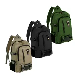 Mochila mediana con 5 compartimentos, variedad de colores / xc-01