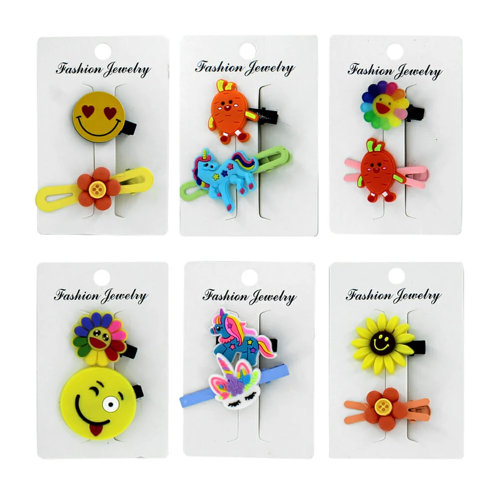 Blíster de 2 broches o pinzas fashion jewelry, para el cabello, de di…