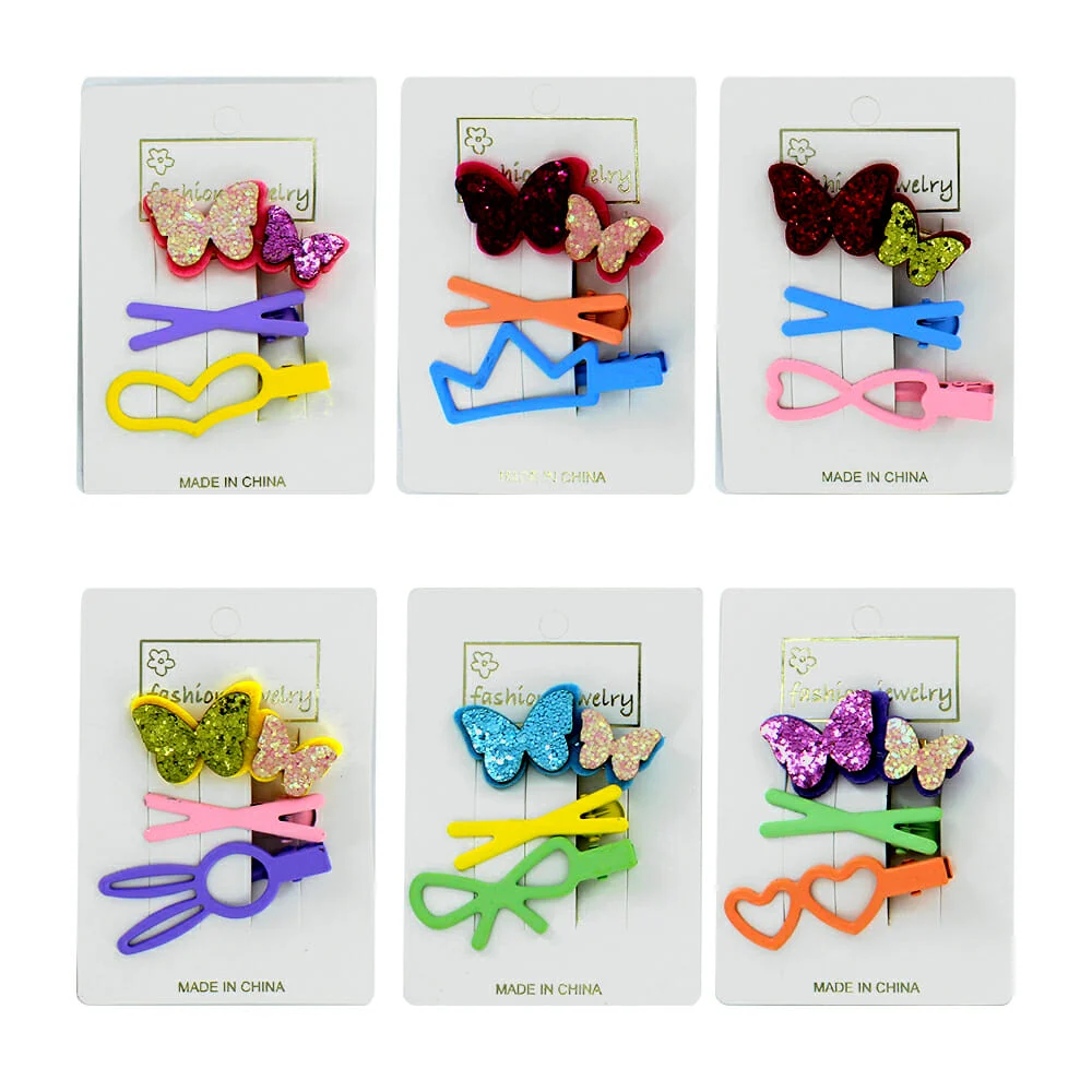 Blíster 3 broches para niña, variedad de modelos / fashion jewelry /R…