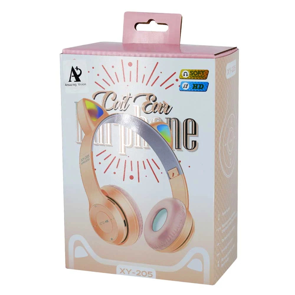 Audífonos inalámbricos de diadema plegable, con control de reproducci…