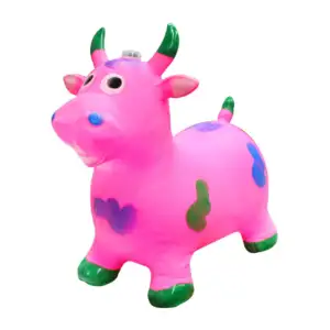 Inflable, mini vaca montable para niños, variedad de colores / y-049-…