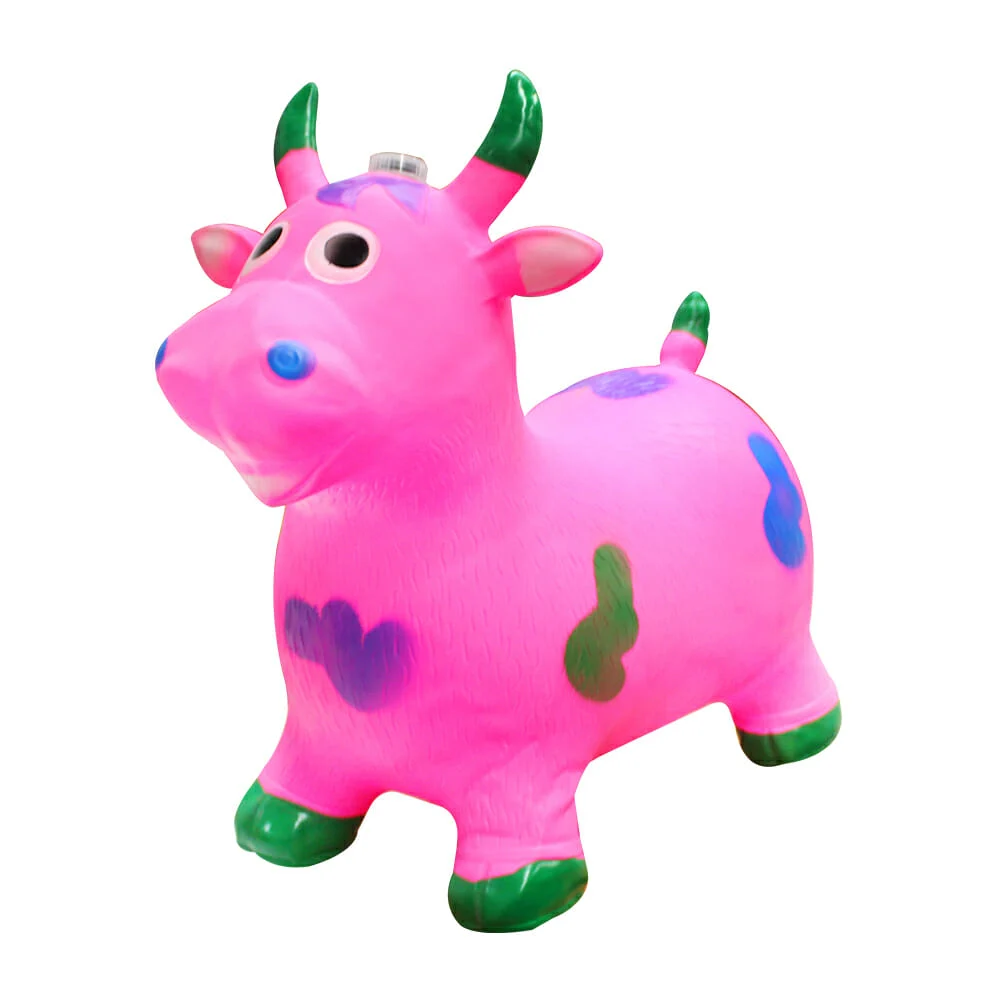 Inflable, mini vaca montable para niños, variedad de colores / y-049-…