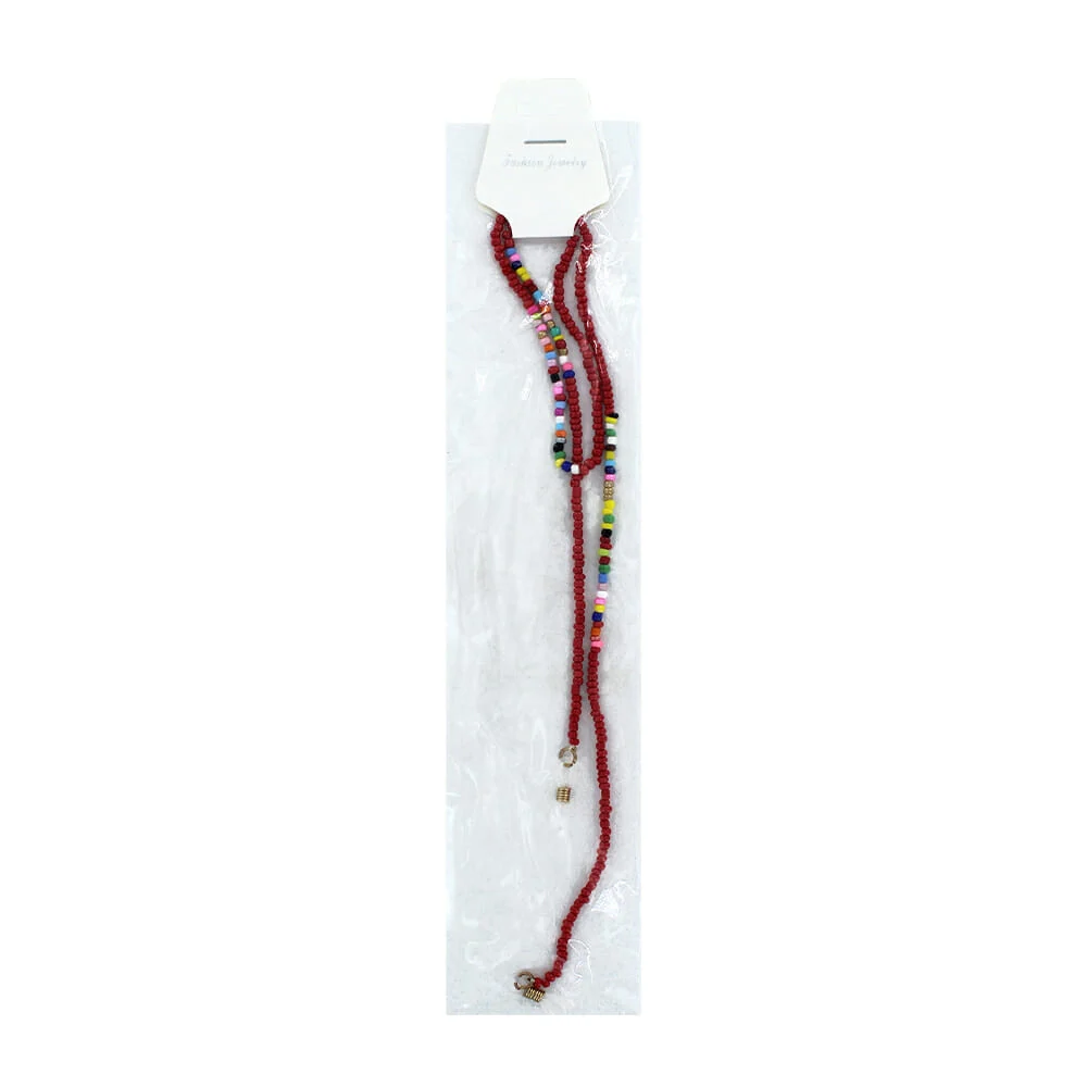 1pza Sujetador con cuentas de colores para lentes, variedad de modelo…