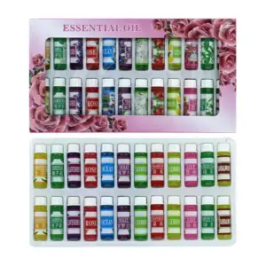 Juego con 24 frascos con esencias de aceite, 5ml para humidificador, …