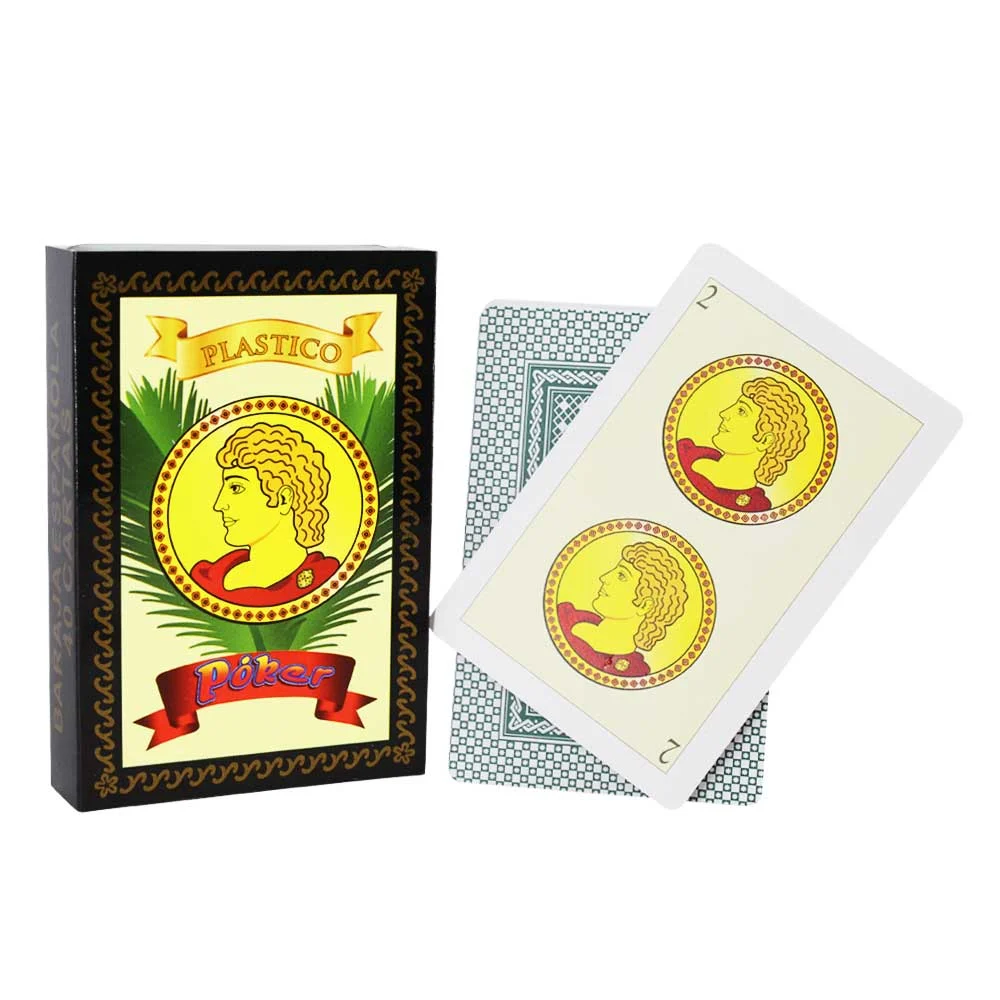 1pza Baraja naipe española con 40 cartas plastificadas póker / c2128 …