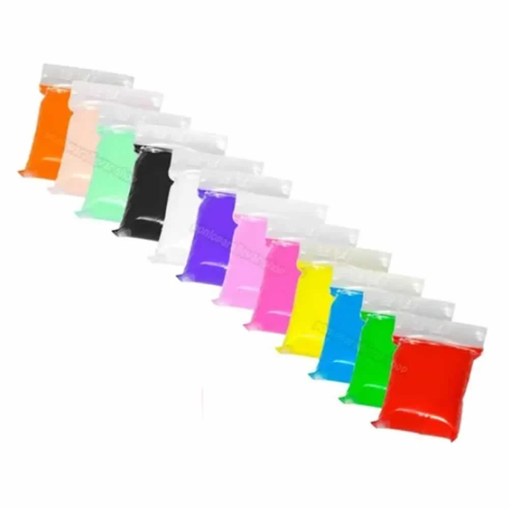Paquete 12pzas foami moldeable de colores zj-0656